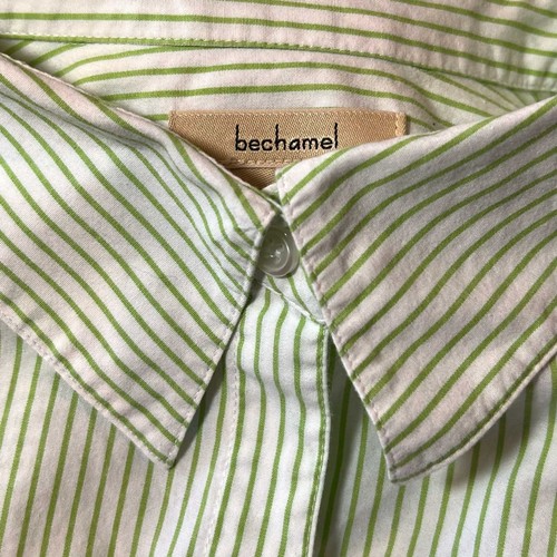 Bechamel XL grün gestreiftes Top Fisch Applikationen - Bild 7 von 7