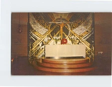 Postcard Chapel of the Benedictine Sisters St. Mary Priory Nauvoo Illinois USA