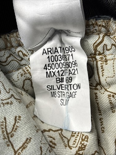 Ariat M8 Gage Modern Slim Leg Mens Jeans 28x32 Silverton Western Cowboy New - Picture 12 of 12