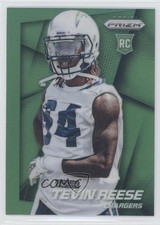 2014 Panini Prizm Green Prizm Tevin Reese #266 g7l