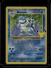 Pokemon TCG Blastoise 2/102 Celebrations Classic Collection NM