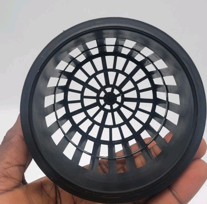 4-Inch Hydroponics Net Pots – Heavy Duty Mesh Cups for DWC, Aquaponics