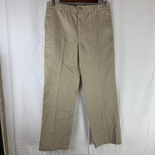 Vineyard Vines Chino Pants Boys 18 Khaki Tan Adjustable Waist Cotton Trousers