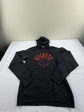 Port Company Buckets Basketball Black Hoodie Sweatshirt Sz Sm Adult Brand New