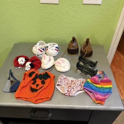 Build-A-Bear Workshop Lot Of Shoes & Clothing