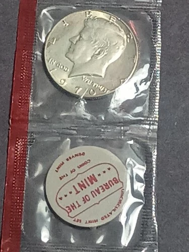 1970 D BETTER DATE KENNEDY HALF DOLLAR 50c 40% FINE SILVER