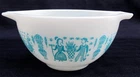 Rare Pyrex 441 Amish Butterprint Lady On The Left Reverse Print Bowl Mistake