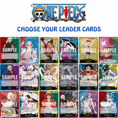 One Piece TCG - LEADER CARDS - Wählen Sie Ihre Singles - PACKFRISCH