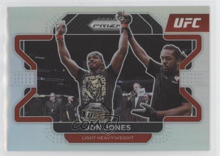 2022 Panini Prizm UFC Silver Prizm Jon Jones #4 1d77