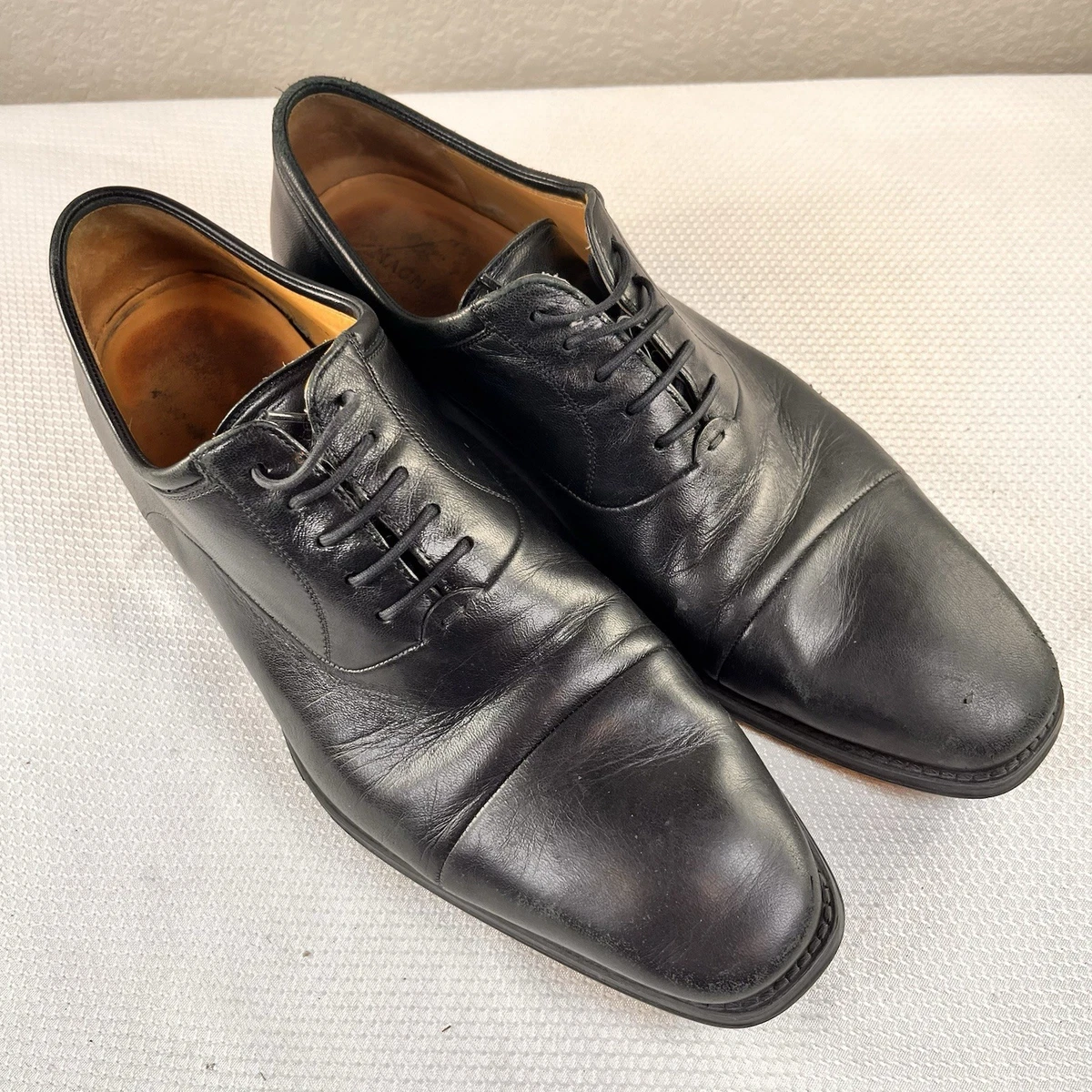 Oxford Magnanni Black Dress Shoes for Men for sale | eBay