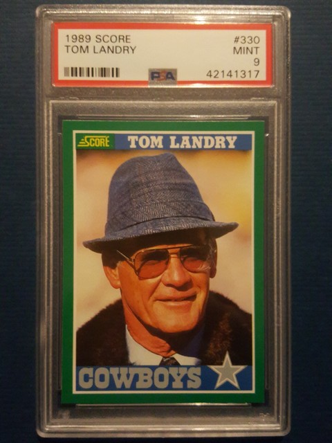 Landry Card 1955 Bowman Tom Landry 152 Football Card Value Price 