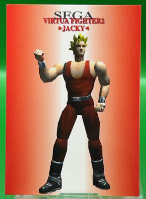 Jacky Bryant No. 2 Virtua Fighter 2 Card SEGA FREAKS Game trading