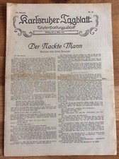 Arkusz rozrywkowy, KARLSRUHER TAGBLATT, 6 marca 1931