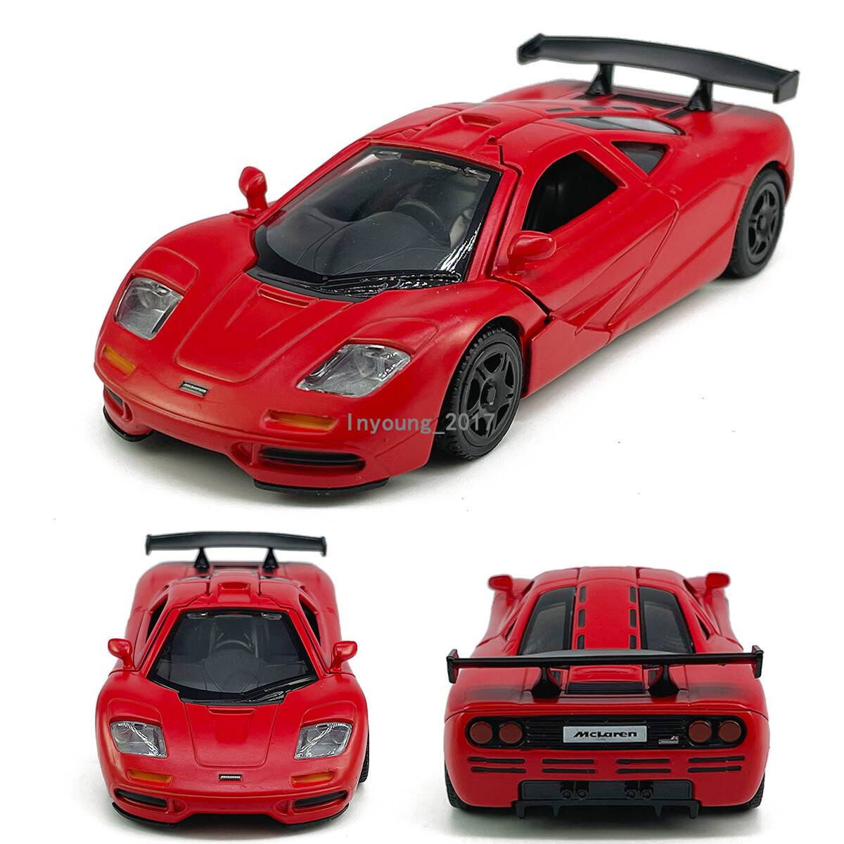 1:36 Scale McLaren F1 Model Car Diecast Toy Cars 2 Doors Open Pull