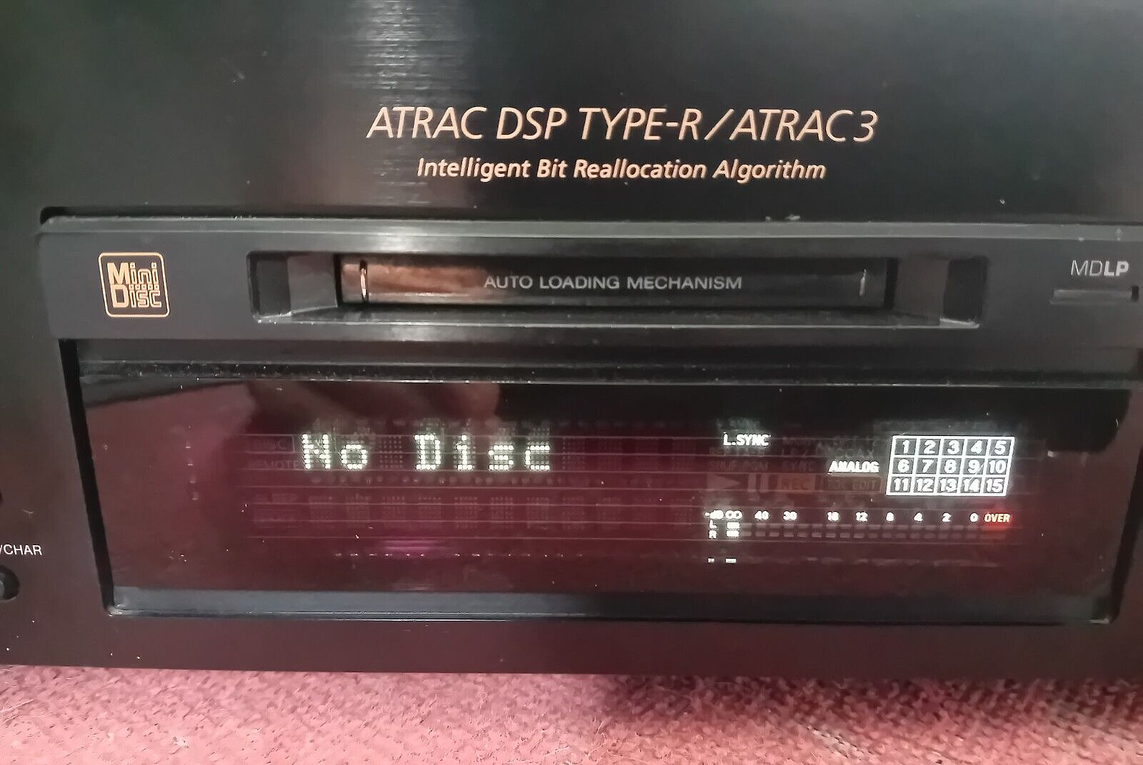 Sony Minidisc Deck MDSJB940 for repair or spares. eBay