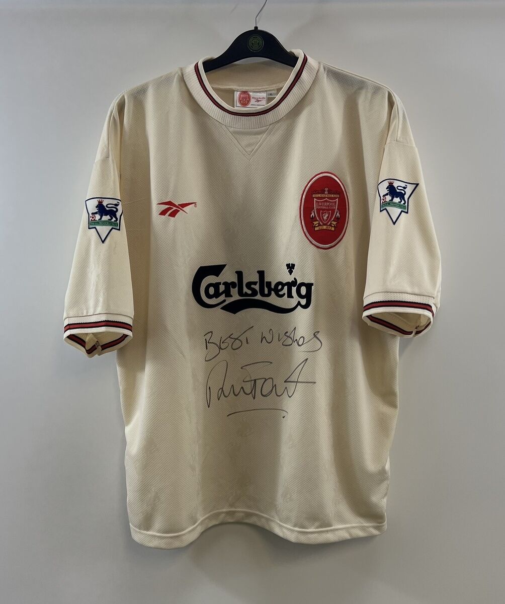 Liverpool Player Issue Fowler 9 Away Football Shirt 1996/97 Liverpool Player Issue Fowler 9 Away Football Shirt 1996/97