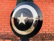 Black Captain America Shield  Captain America Shield  Best gift for him