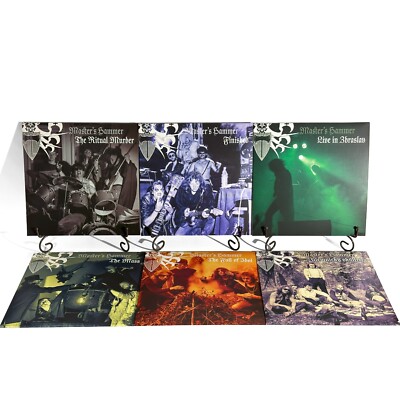 MASTER'S HAMMER Complete Demos Collection 6x LP Colored Vinyl