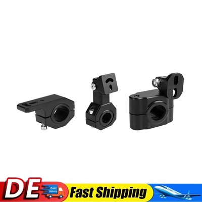 LED Headlight Stand Support 360 Adjustable Bumper Mount Clamp Moto Accessories