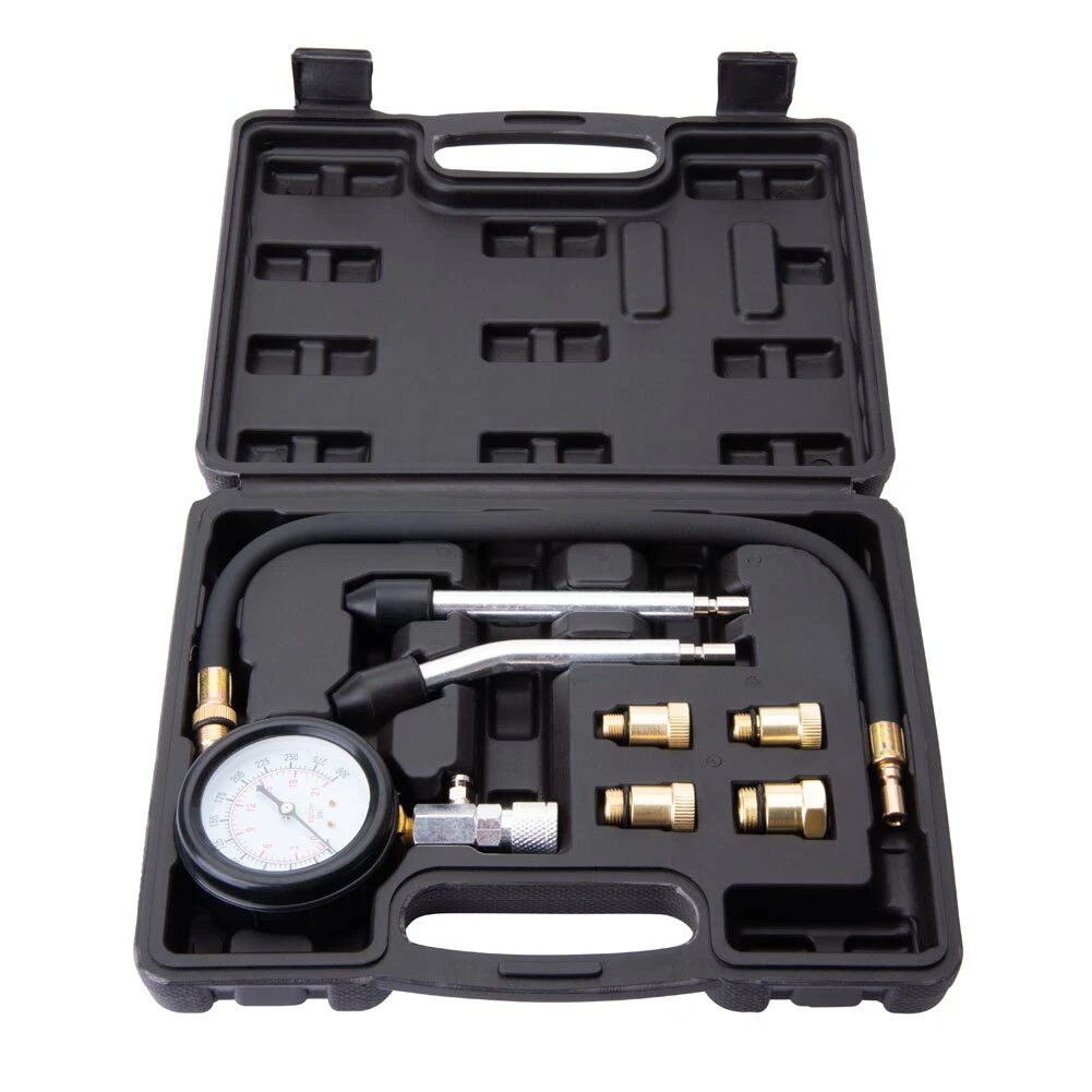 Compression tester for dirt clearance bike