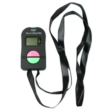 Tally Counter Electronic Counts Up or Down with Strap Golf Gym Security running