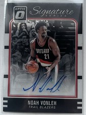 2016 2017 Optic Signature Series Holo #11 Noah Vonleah Auto