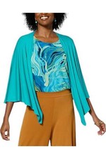 Antthony Convertible Magic 4-Way Shrug Turquoise