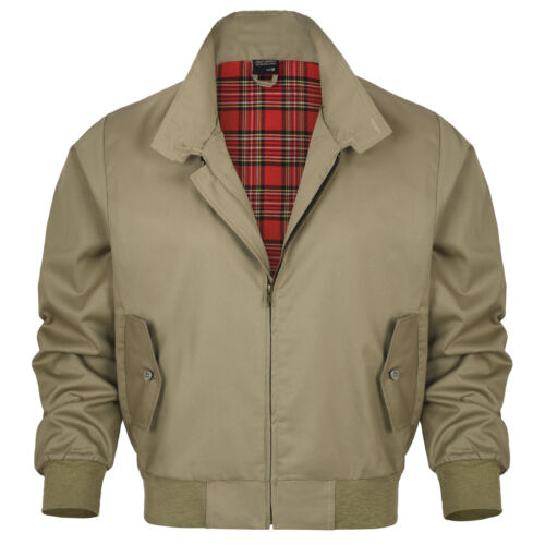 Chaqueta de otoño vieja escuela Canterbury blusa chaqueta inglesa forro a cuadros XS-4XL DE - Imagen 23 de 47