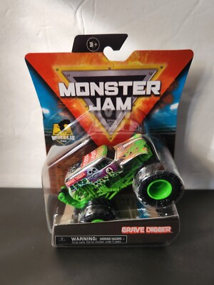 SPINMASTER MONSTER JAM WHEELIE BAR SERIES 21 GRAVE DIGGER