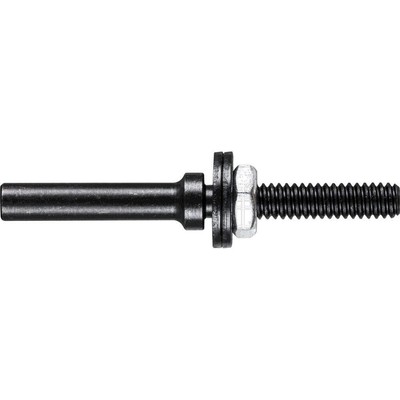 PFERD 84657 Nut Type Drive Arbor for 1/4'' ID Wheel Brush, 2-5/8'' OAL