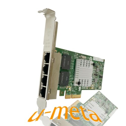 HP NC365T 1 Gb/s 4-Port(s) RJ-45 PCIe 2.0 x4 Network Adapter 593743-001 593720 - Picture 1 of 5
