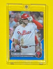 2022 Topps Now Matt Vierling Rookie Card BLUE PARALLEL /49 SSP Phillies #934 RC