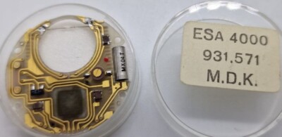 Platine Eta Esa 931.571 Vintage LCD Electronic Part N. O.S.931571 Swiss Made