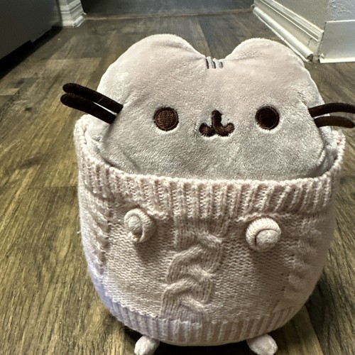 Pusheen Snackables Cat Stuffed Animal Sweater Weather 9" - Picture 2 of 22