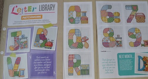 Hobby & Leisure Themed Alphabet & Number Sets Cross Stitch Chart Drop Down Menu - Picture 10 of 14