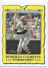 2021 Heritage Baseball The Great One Roberto Clemente Pirates #GO13