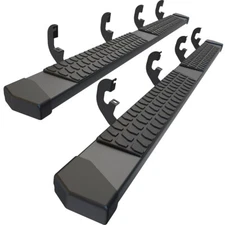 6" Running Boards For 2019-2025 Silverado/Sierra Crew Cab Nerf Bars Side Steps