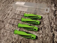 Matco Tools 4 PIECE MINI HOOK AND PICK SET - Hi Viz Green