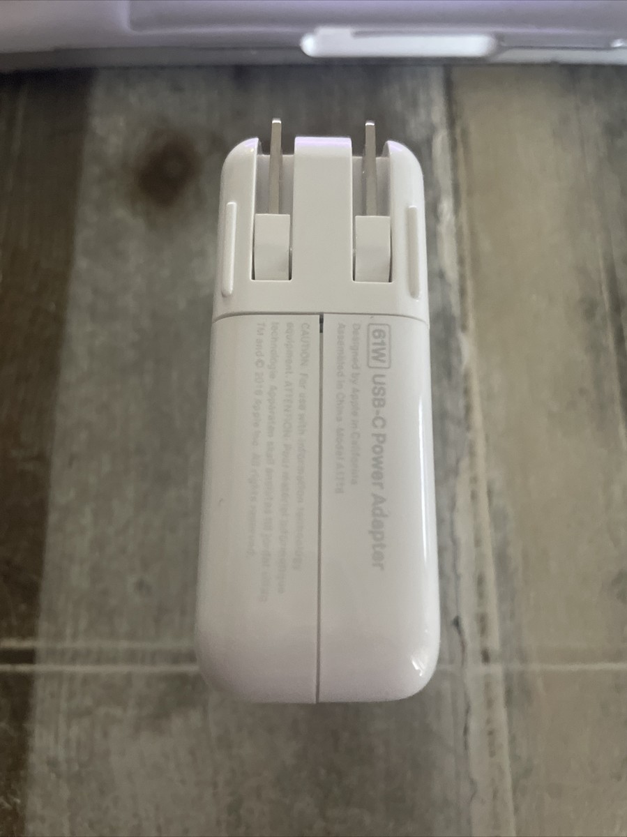 Apple MRW22LL/A 61W USB-C Power Adapter 190198762283 | eBay Apple MRW22LL/A 61W USB-C Power Adapter 190198762283 | eBay
