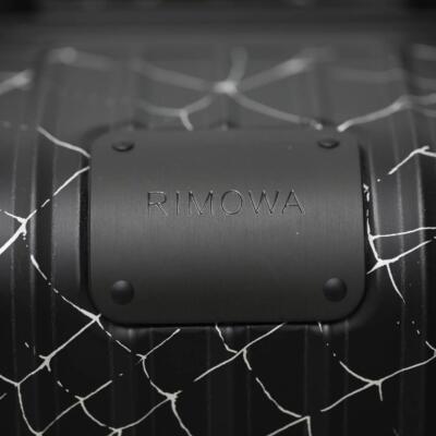 RIMOWA×Supreme Spider Web Cabin Plus 49L Black Suitcase