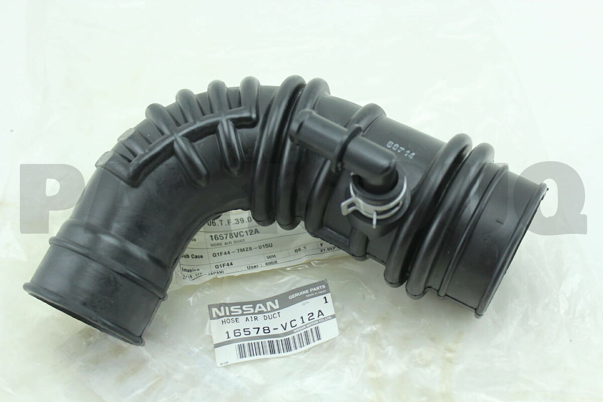 16578VC12A Genuine Nissan DUCT-AIR 16578-VC12A | eBay 16578VC12A Genuine Nissan DUCT-AIR 16578-VC12A | eBay