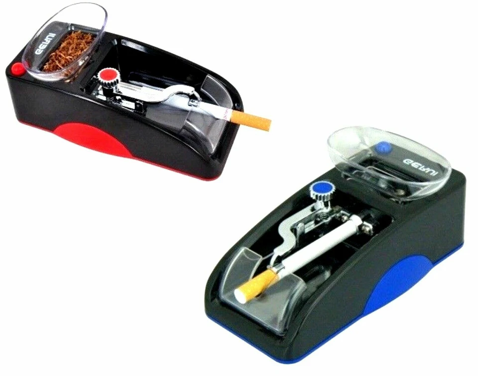 MACCHINA ELETTRICA PER SIGARETTE ROLLATORE MACCHINETTA RIEMPI TUBI SIGARETTA - Immagine 4 di 4