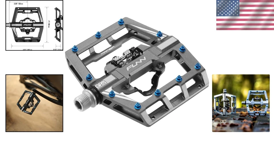 Single Sided Clip MTB Pedals with Supportive Platform for All Riding Styles - Image 2 of 4