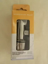 Monogram Brass M170412 Decorative Shower Arm Bracket For Personal Hand Shower