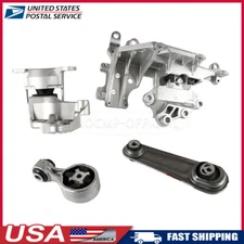 4pcs Motor Mount Kit for 2014-2017 Nissan Rogue 2.5L Engine Auto Transmission US