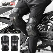 WOSAWE Adult Motorcycle Knee Protectors Motocross Enduro Knee Protection Guard