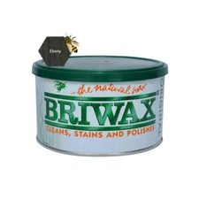 Briwax Ebony Furniture Wax Polish Cleans, Stains & Polishes, 16 Oz.