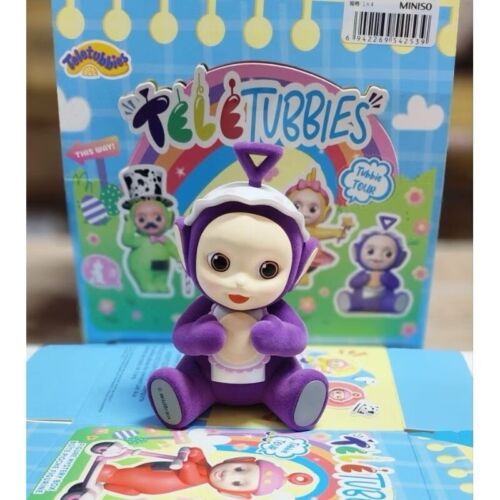 Miniso Teletubbies Travel Valvet Figure Set 4pc Possibility Secret Po Model Gift - Picture 9 of 11