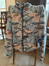 Balenciaga Paris Branded Windbreaker With Zipper Hood, Size L , Gently Pre-Owned