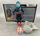 1989 GI JOE 3.75” - COBRA T.A.R.G.A.T. TARGAT (V1 / S8) w/ CARD & ACCESSORIES